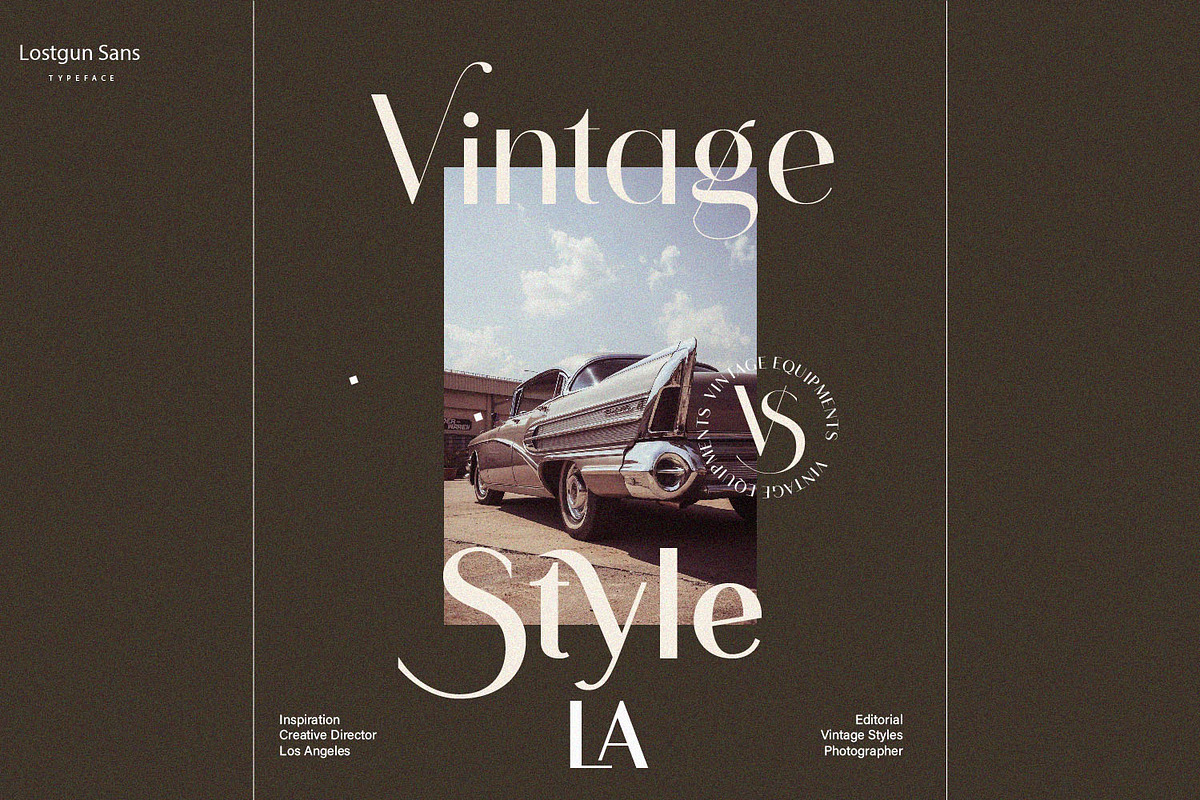 Lostgun Sans | Modern Typeface, a Sans Serif Font by Qaratype (Photo 11 of 17)