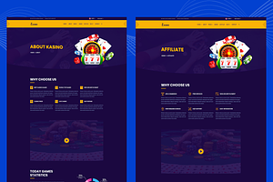 Kasino - Casino HTML Template