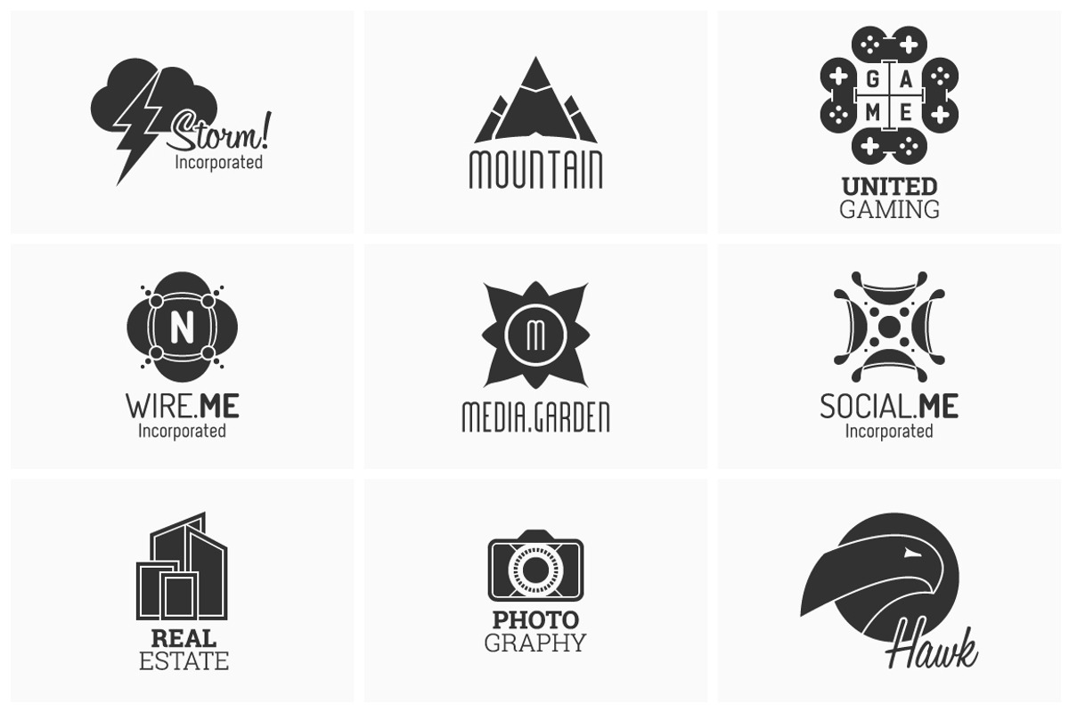 18 Advanced Logo Templates Bundle, a Branding & Logo Template by MAOV (Photo 4 of 26)