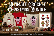 Christmas Realistic Crochet PNGs, an Object Illustration by Atelier Nocturne Graphic (Thumbnail 1 of 4)