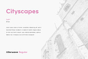 Alterwave - Sans Serif Font Family, a Sans Serif Font by AlienValley (Thumbnail 9 of 9)