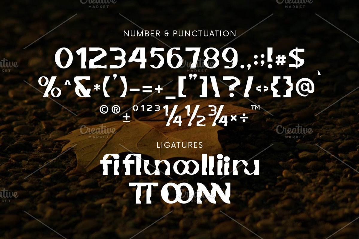Etternal Display Retro Font, a Sans Serif Font by Artiveko (Photo 2 of 8)