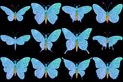 Glitter Butterfly Clipart Png, an Animal Illustration by Forhadx5 (Thumbnail 6 of 8)
