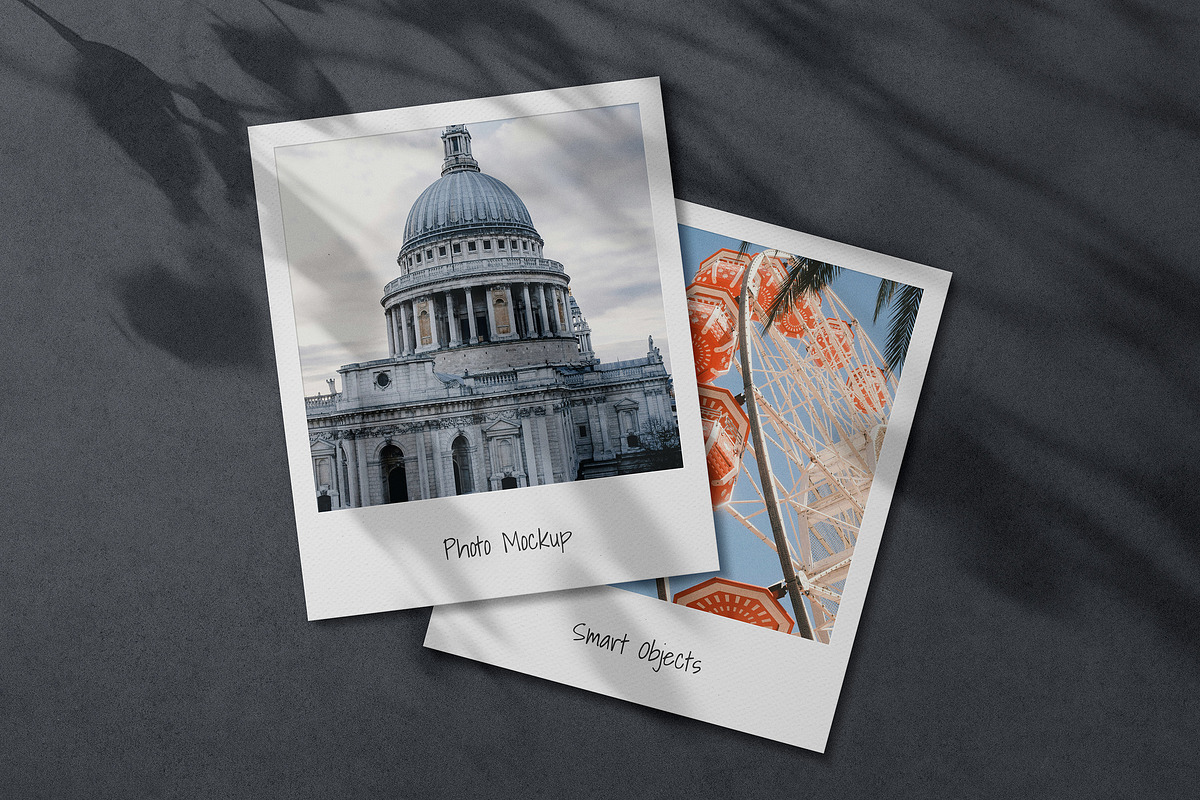 Polaroid Photo Mockups, a Pens & Pencil Mockup by Design Squad (Photo 3 of 7)
