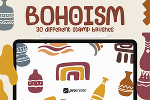 Good Bohoism - Procreate Stamp Brush