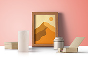 Minimalistic Boho Landscape, a Decorative Illustration by Digital Studio (Thumbnail 4 of 9)