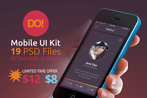 (33% OFF) DO! - Mobile UI Kit