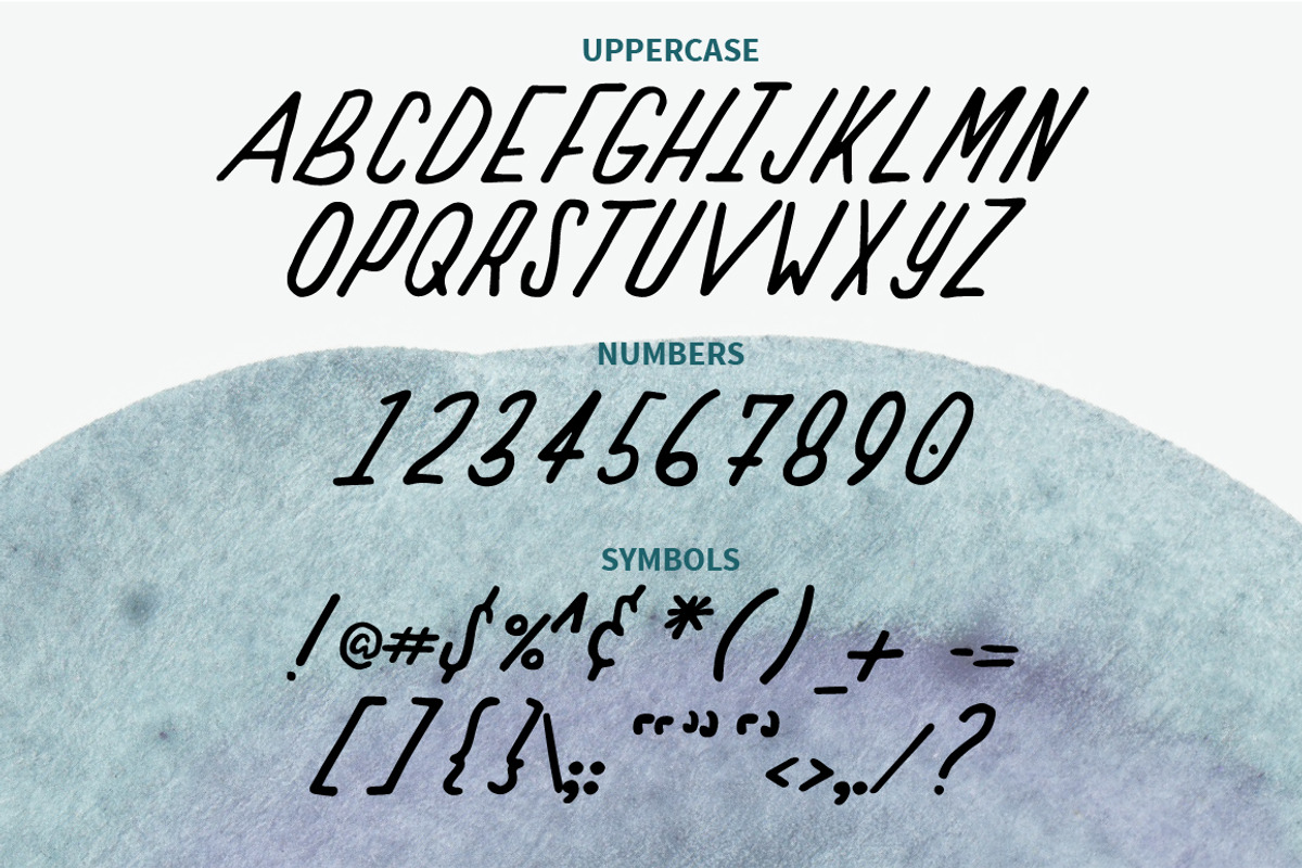 Yellow Canary Font preview 3