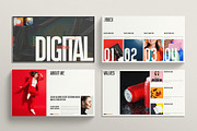 Digital Portfolio Presentation, a Presentation Template by E-Type (Thumbnail 2 of 6)