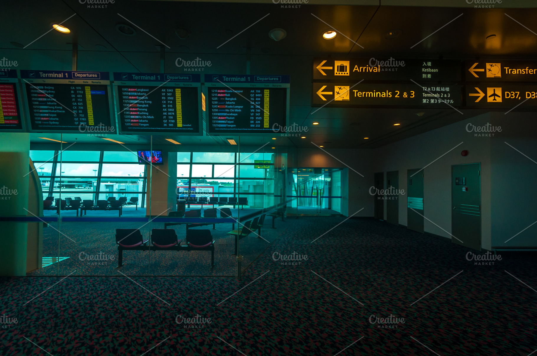 airport, a Photo by Camera Obscura