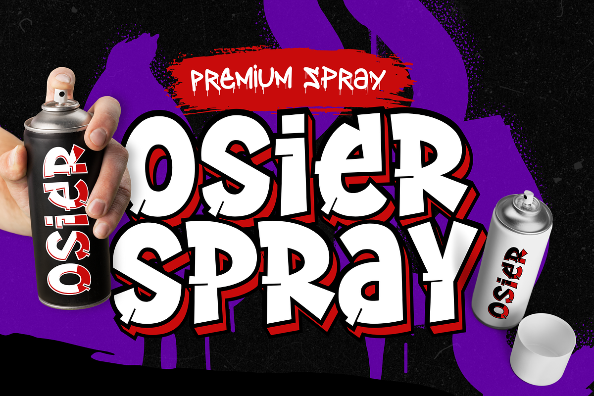 Graffiti Stream Font, a Handwritten Font by Sronstudio (Photo 4 of 16)