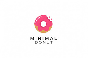 Minimal Donut Logo, a Branding & Logo Template by Logocreative