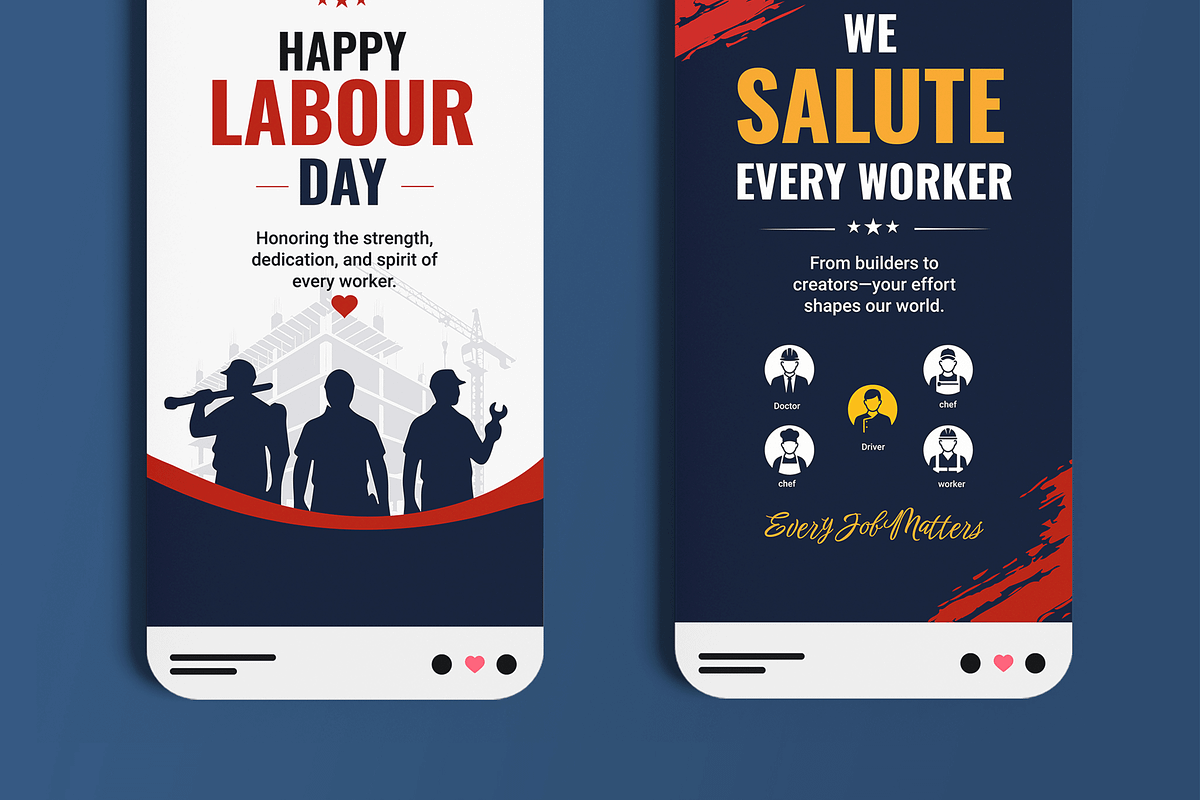 International Workers Day Story, a Social Media Template by MightyDesign (Photo 3 of 8)