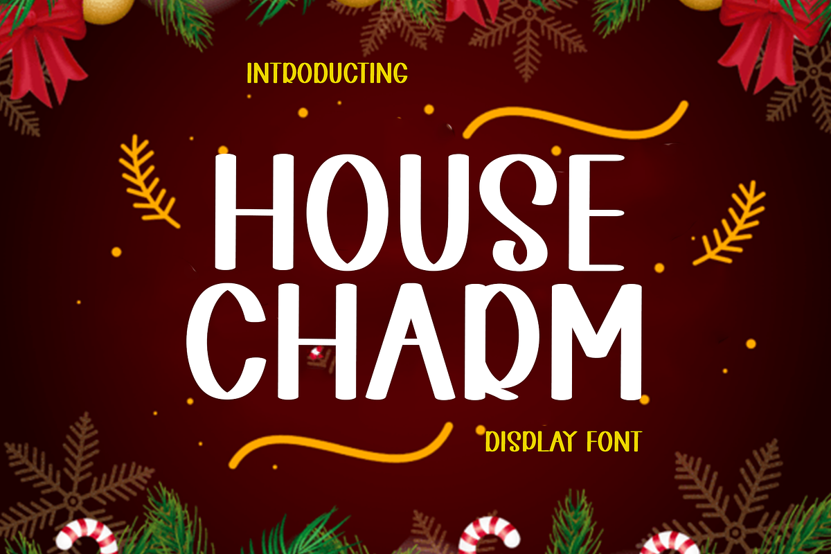 House Charm, a Script Font by FreshTypeINK (Photo 1 of 8)