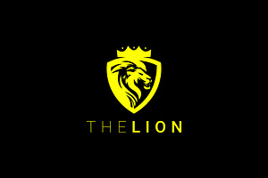 Lion Logo, a Branding & Logo Template by Hussnain Graphics