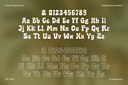 Sunday Boghie – Experimental Sans, a Sans Serif Font by Vampstudio (Thumbnail 13 of 13)