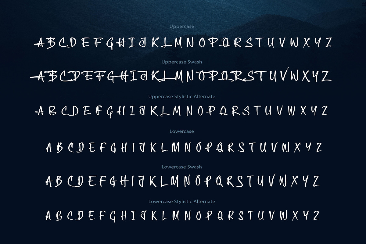 Brave Hunter Font, a Handwritten Font by sunnytudu (Photo 7 of 8)