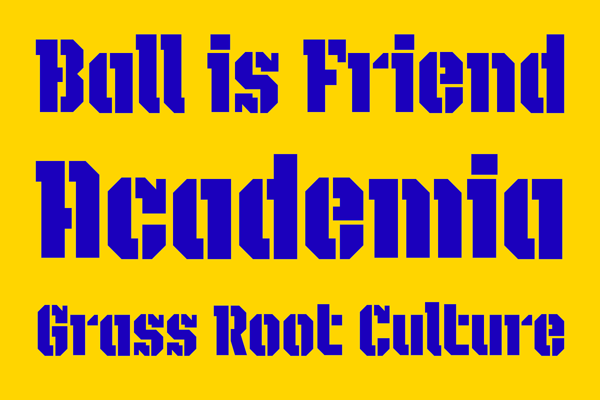 Blukat – Stencil Display Font, a Sans Serif Font by Griyo Type (Photo 3 of 10)