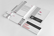 Brand Identity Stationery, a Stationery Template by retrographix (Thumbnail 1 of 5)