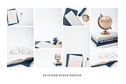 Navy + Blush Styled Stock Bundle, a Photo by Jessica Rea (Thumbnail 4 of 5)
