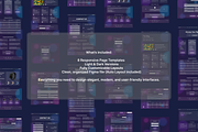 GlassCore Pro – Figma UI Template, an UI Kit Template by OzQ (Thumbnail 11 of 16)
