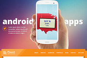 Flaunt - Parallax HTML5 Landing Page, an App Template by imithemes (Thumbnail 2 of 4)
