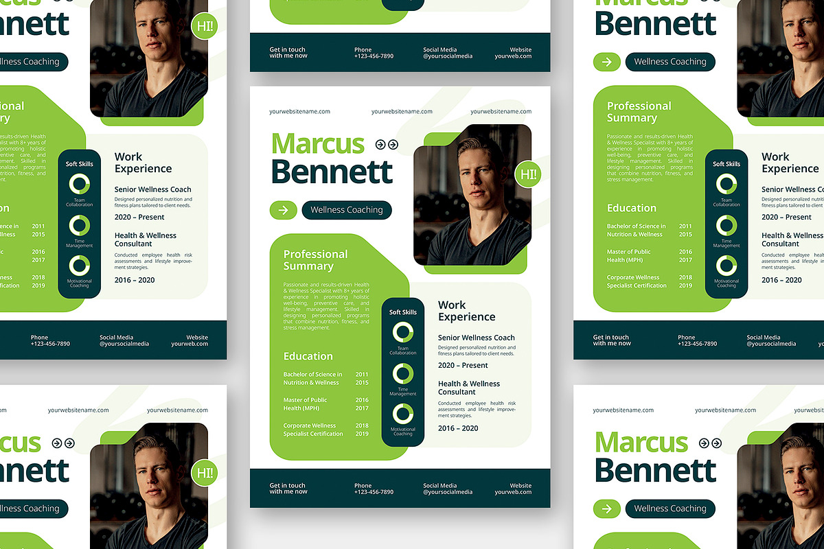 Lifeline Care -  Resume, a Resume Template by Esensifiksi.studio (Photo 2 of 3)