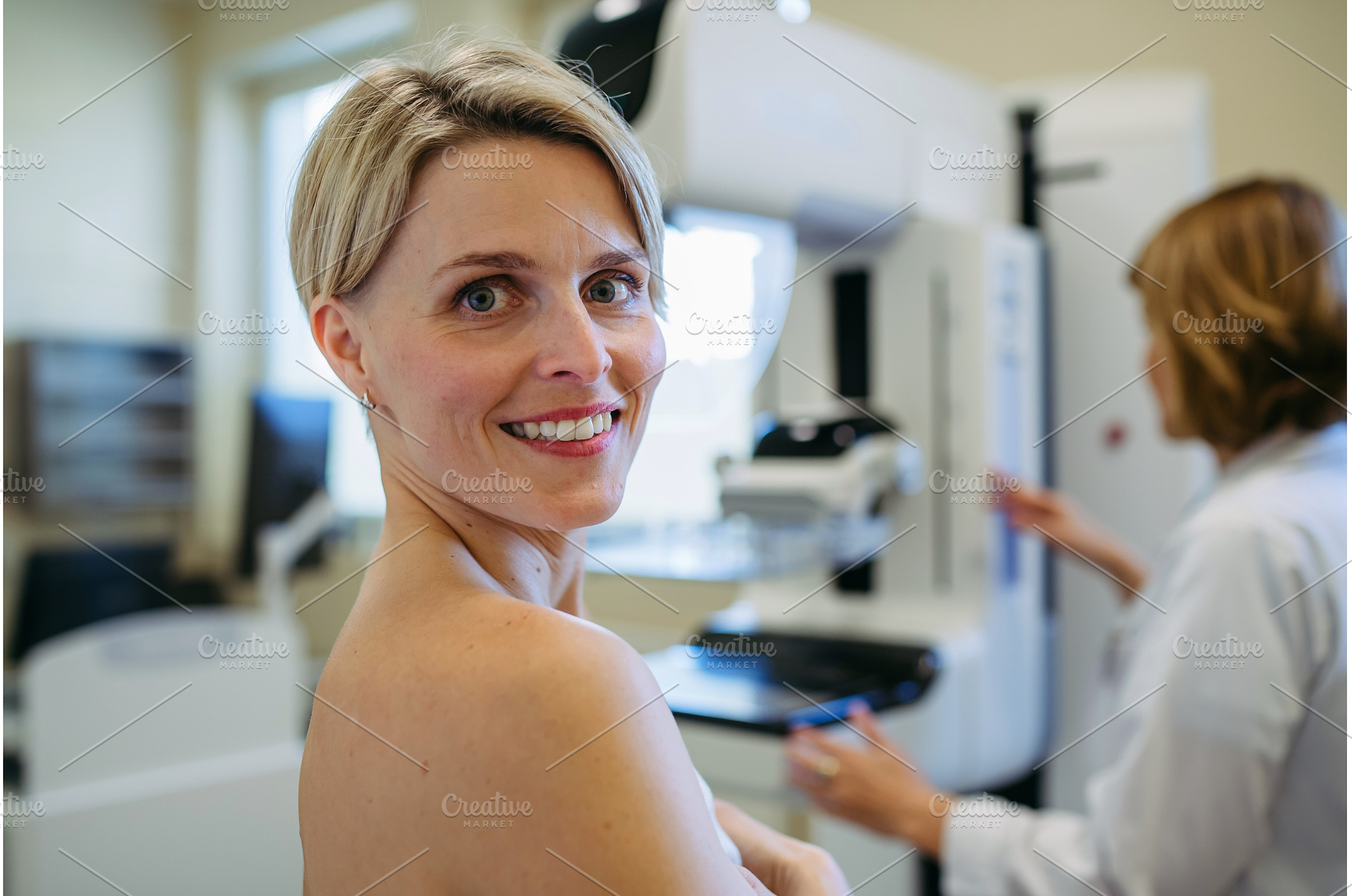 Portrait of female patient before, a Person Photo by HalfPoint