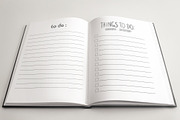 20 HandDrawn Printing Planner Layout, a Graphic by Character (Thumbnail 9 of 10)