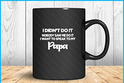Funny Grandkids Quote Papa SVG PNG, a Graphic by Creativeusart (Thumbnail 3 of 4)