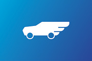 Flying Car Simple Logo for Business, a Branding & Logo Template by Logo Loom (Thumbnail 4 of 5)