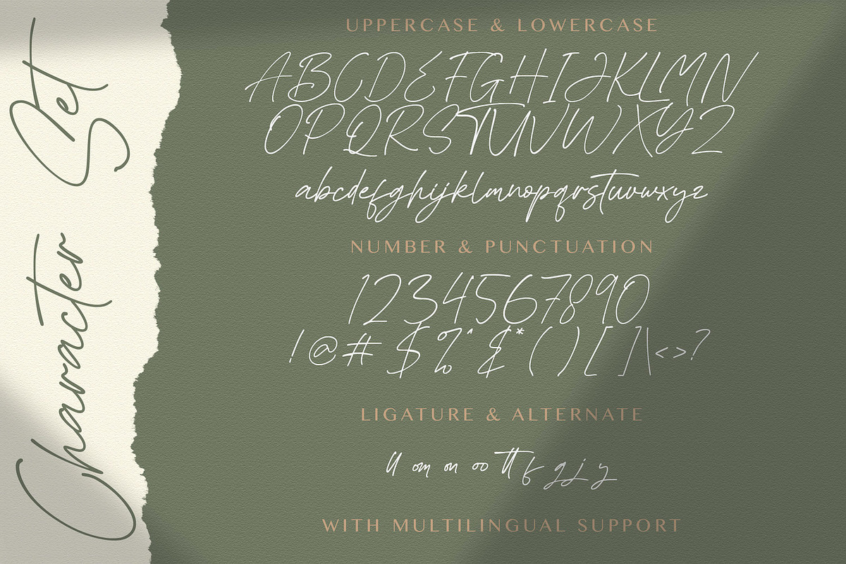 Asthacy Reny - Handwritten Font, a Script Font by StringLabs (Photo 8 of 9)