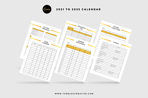 Teacher Planner Template, Canva