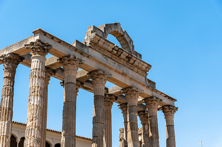 Roman Temple of Diana in Merida, an Architecture Photo by Architect´s eye