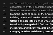 Modeska; Sans Serif Font Family, a Sans Serif Font by Eko Bimantara (Thumbnail 4 of 16)
