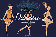Jazz Age Dancers mini collection, an Illustration by Fantom Fifi Art (Thumbnail 1 of 5)