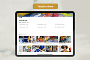 Notion planner for creatives, a Design Template by Petite Zakka Boutique (Thumbnail 2 of 9)