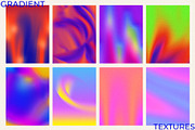 Grainy Gradient Textures & Shapes, an Object Graphic by CatJello Graphics (Thumbnail 12 of 38)
