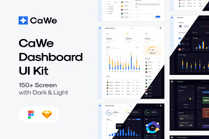 Dashboard UI Kit, an UI Kit Template by Lumina_ui_ux202