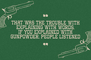 Western Carlo Retro Slab Serif Font, a Slab Serif Font by Storytype Studio (Thumbnail 4 of 15)