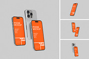 Iphone Mockup, an iPhone Mockup by Afif_studio (Thumbnail 1 of 5)