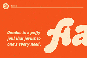 Gumbie Typeface