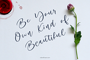 Un Jour Merveilleux - modern script, a Handwritten Font by Roland Huse Design (Thumbnail 2 of 5)
