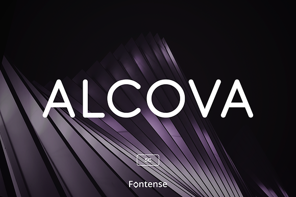 Alcova SC - Modern Rounded Font preview 6