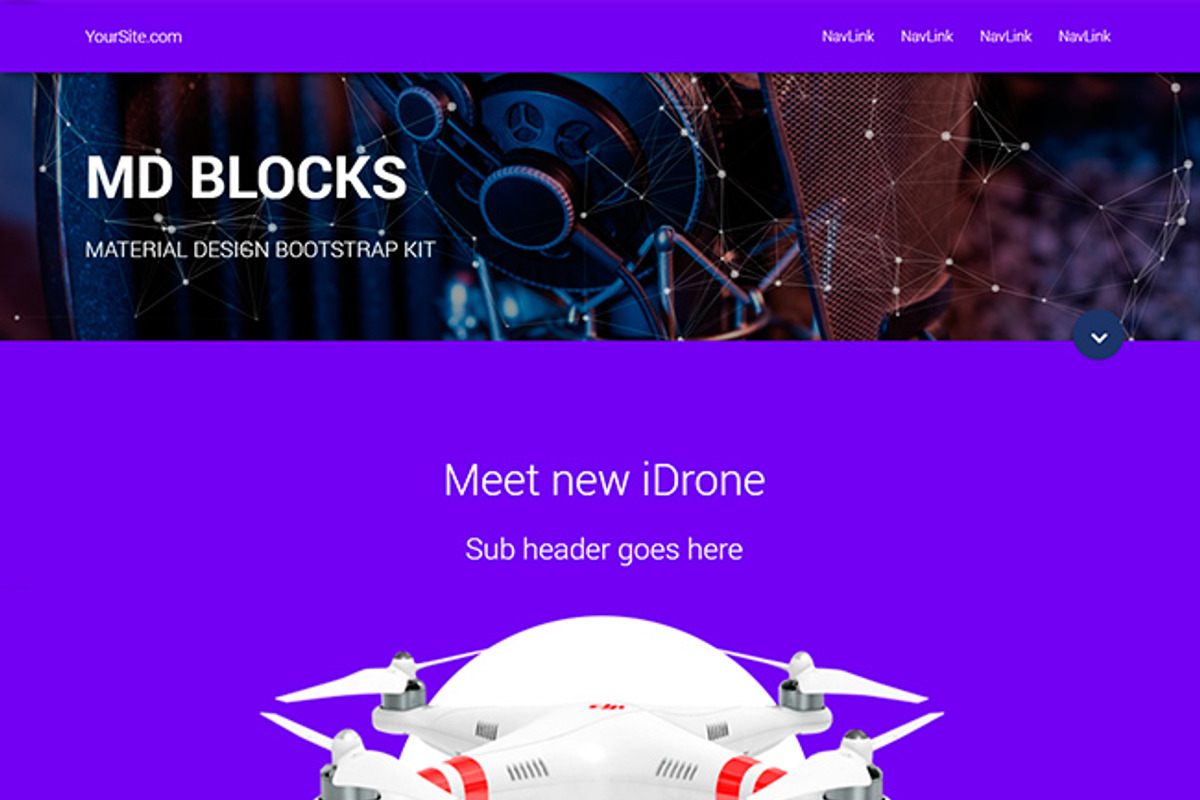 10 ready-made Bootstrap Templates, a Bootstrap Template by Bootstraptor (Photo 10 of 15)
