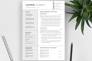 Word And Google Docs Resume Template