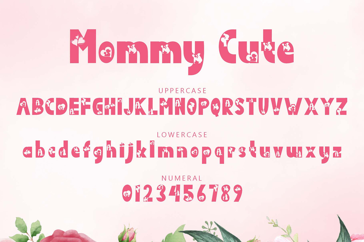 Mommy Cute, a Handwritten Font by Yoga Letter (Photo 4 of 5)