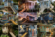 85 Kids Playhouse Stock Photos, an Architecture Photo by Incomelion (Thumbnail 8 of 13)
