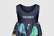 Kids Dress Mockup, an Advertising Mockup by PudraART (Thumbnail 6 of 6)