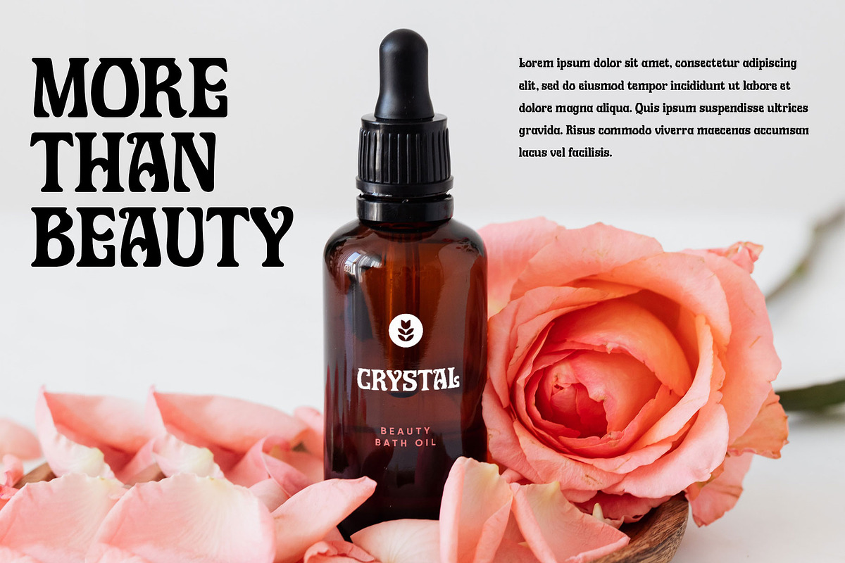 Varose Elegant Serif Font, a Serif Font by RantautypeStudio (Photo 3 of 13)